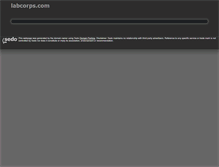 Tablet Screenshot of labcorps.com